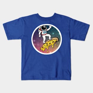 Pizza in space Kids T-Shirt